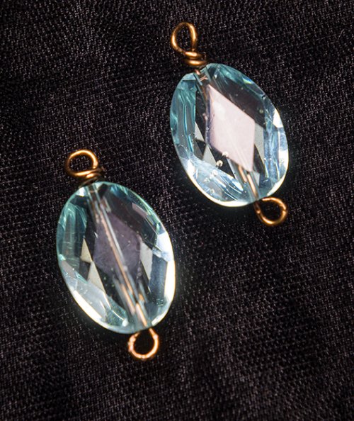 Nancy Chase's Double Drop Necklace - , Contemporary Wire Jewelry, Loops, Wire Loop, Wrapped Wire Loop, make a tiny loop at the end